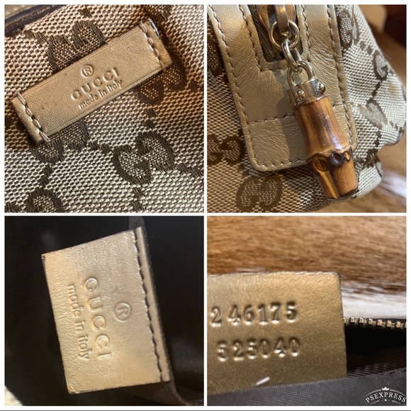 ❌SOLD❌💙AUTH GUCCI COSMETIC POUCH EUC 💙 - Picture 4 of 12